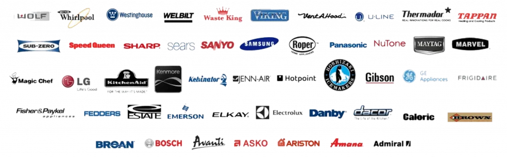All Brands We Repair in Santa Barbara and its surrounded areas